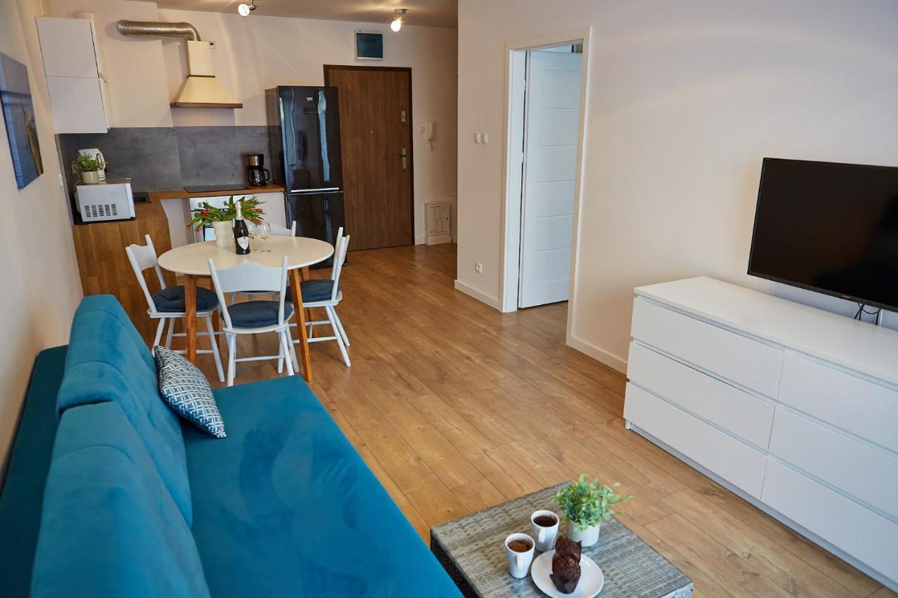 Apartamentyprzymorzu Baltycki Z Miejscem Postojowym I Ogrodkiem Kołobrzeg Buitenkant foto