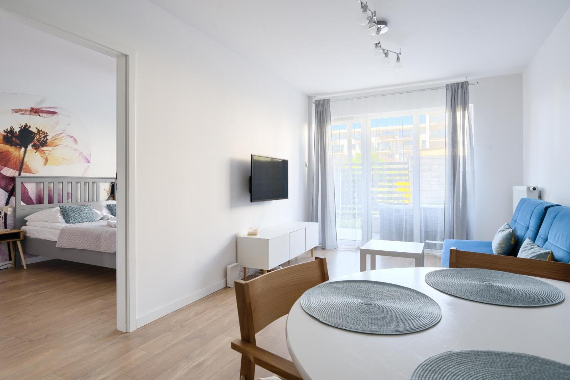 Apartamentyprzymorzu Baltycki Z Miejscem Postojowym I Ogrodkiem Kołobrzeg Buitenkant foto