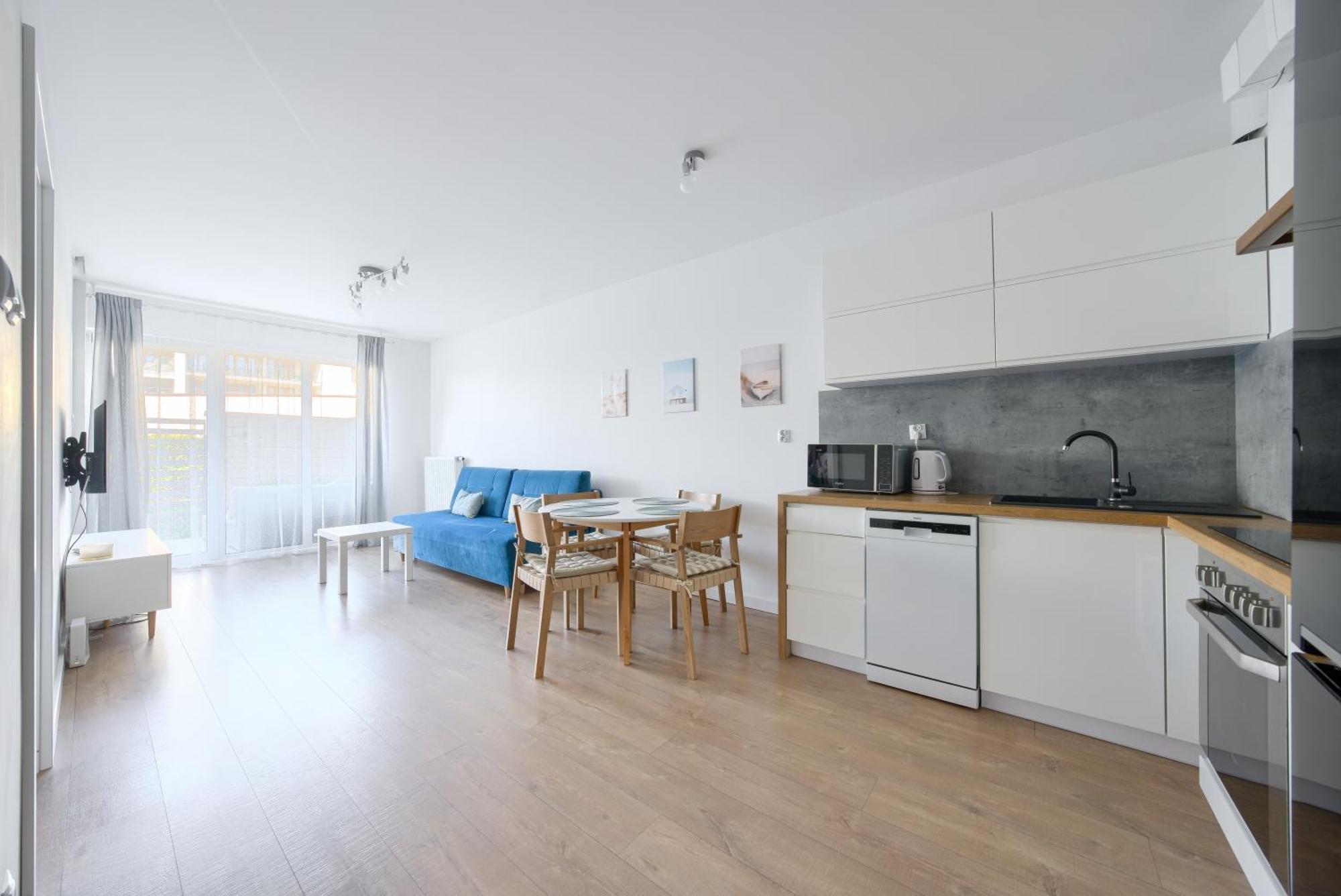Apartamentyprzymorzu Baltycki Z Miejscem Postojowym I Ogrodkiem Kołobrzeg Buitenkant foto