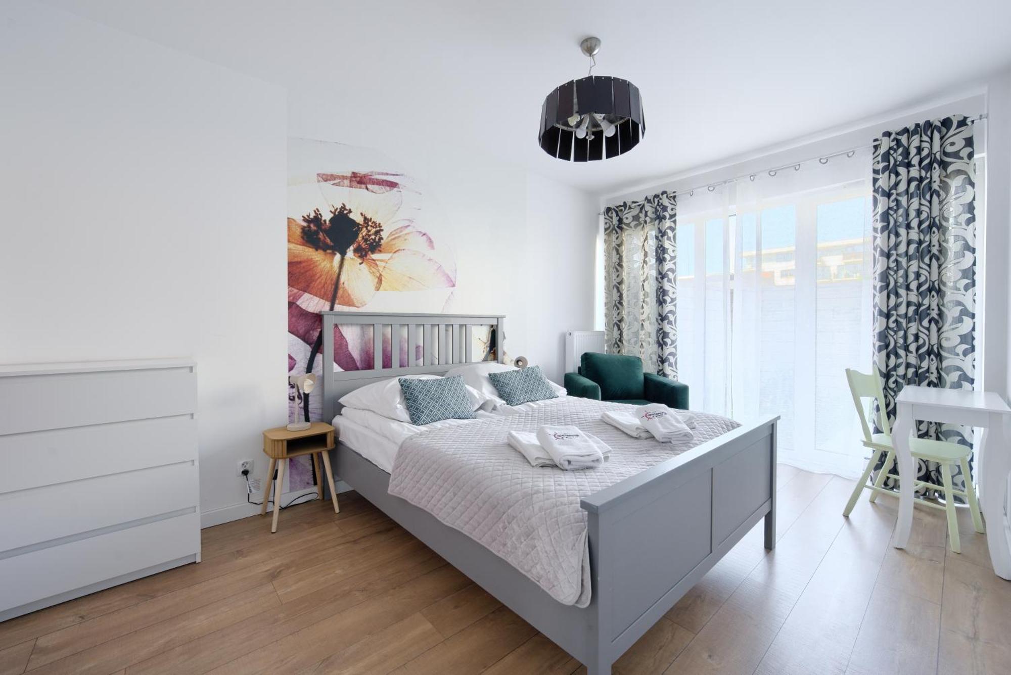 Apartamentyprzymorzu Baltycki Z Miejscem Postojowym I Ogrodkiem Kołobrzeg Buitenkant foto